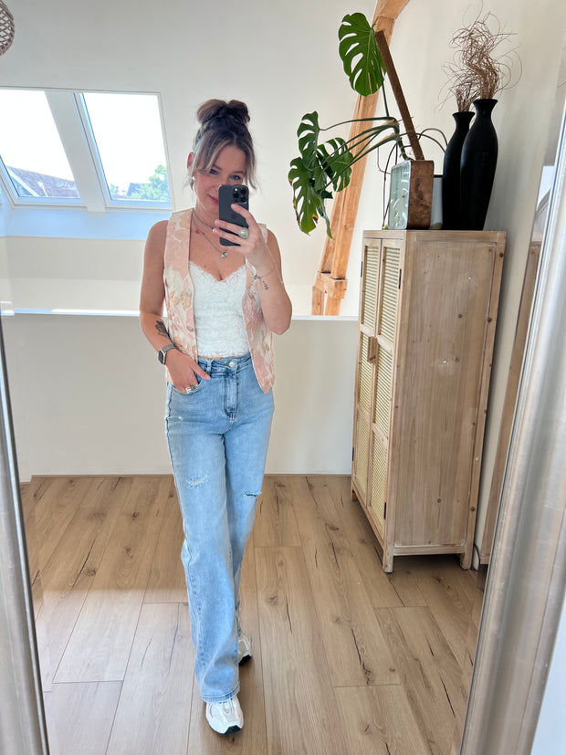 Jeans straight H878-6