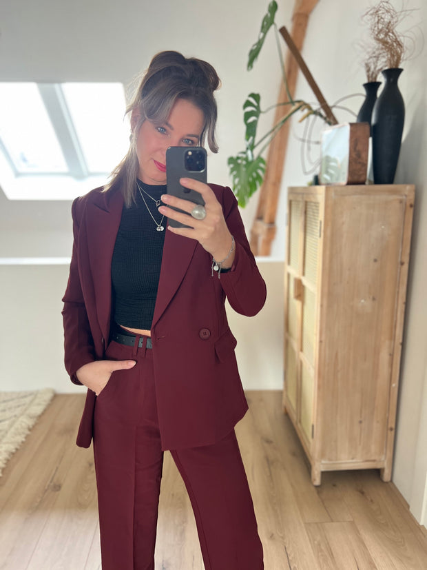 Pantalon Maeve P920 Bordeaux