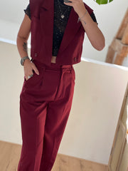 Gilet Vie V278 Bordeaux