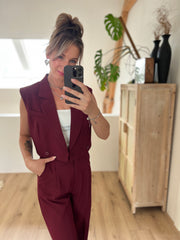 Gilet Vie V278 Bordeaux