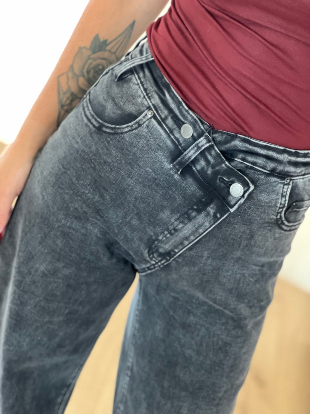 Jeans Dad fit stretchy T6042-5