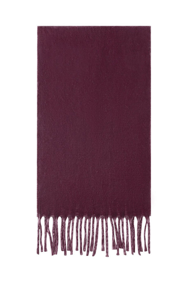 Sjaal Bordeaux/oud-roze