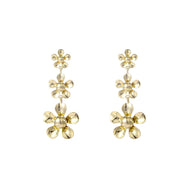 3 Flower Dangle - 14K E55090-2