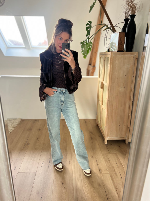 Jeans HM6733-6 Wide leg stretch