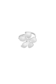 Ring glitz flower - zilver Stainless Steel 1020