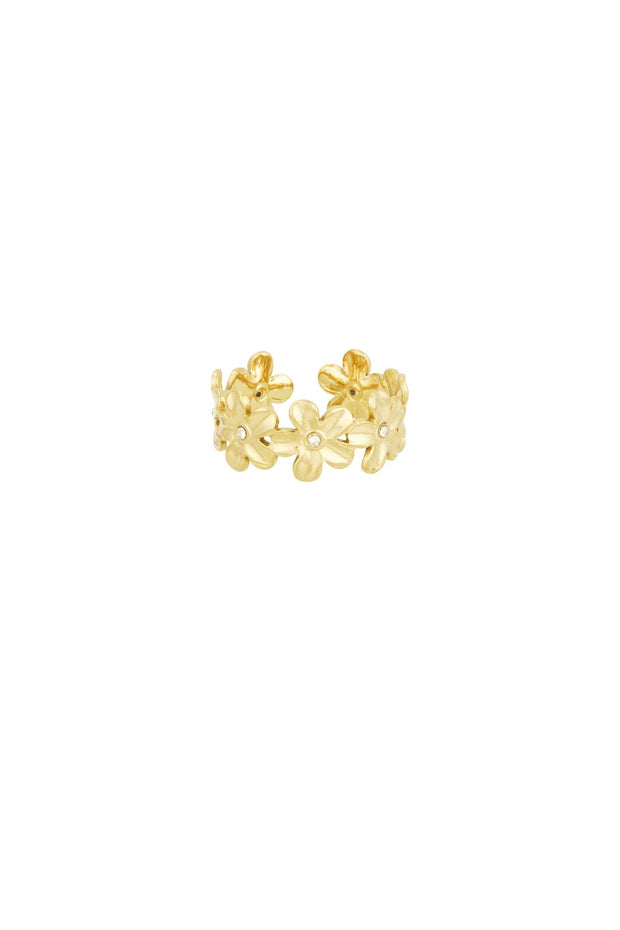 infinite flowers ring goud 1846