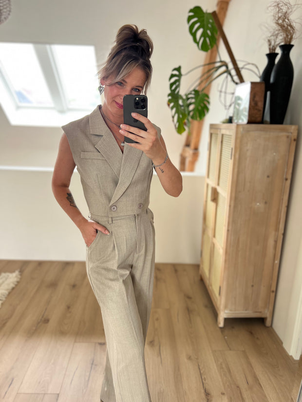 Gilet Vie V278 Taupe
