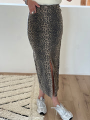 Skirt leopard T250-23