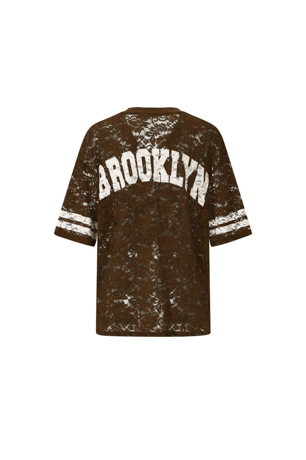 Shirt baseball lace Bruin