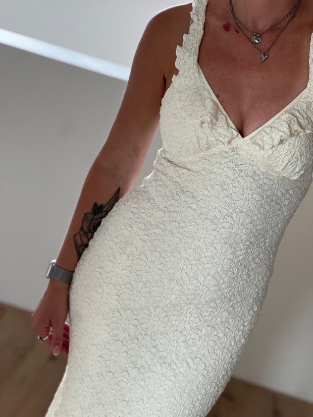 Dress Summer chic 15746 Ecru