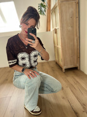 Shirt baseball lace Bruin