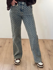Jeans H655-7 Wide leg stretch