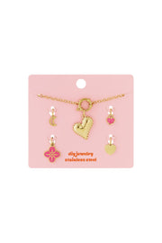 Chunky hart DIY ketting 1499