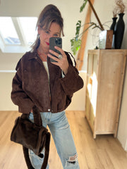 Bag fake fur