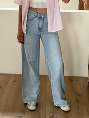 Jeans Dad-fit straight (mid rise) T265-56