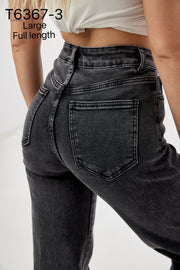 Jeans T6367-3 Loose straight stretch