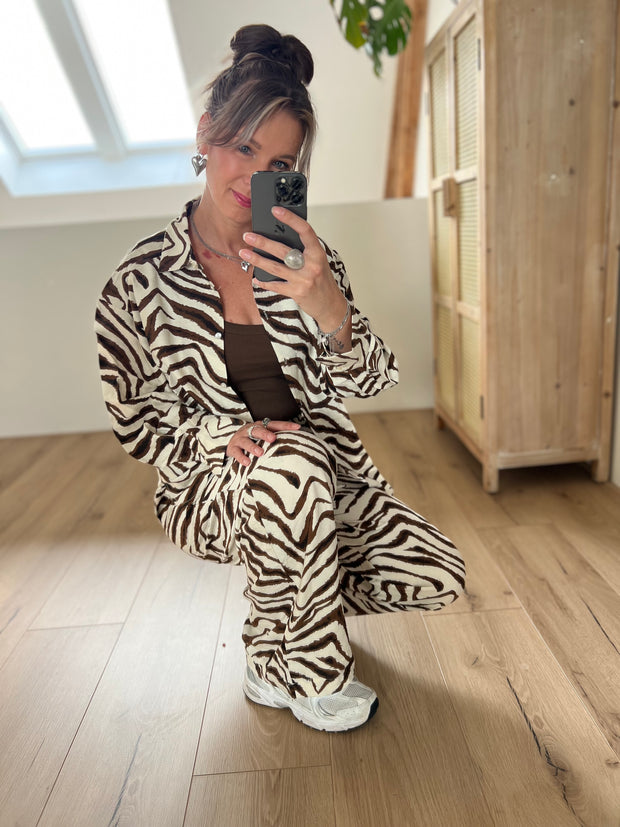 Blouse zebra 15629-1