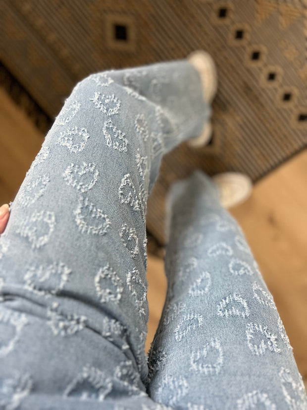 Jeans hearts MG313