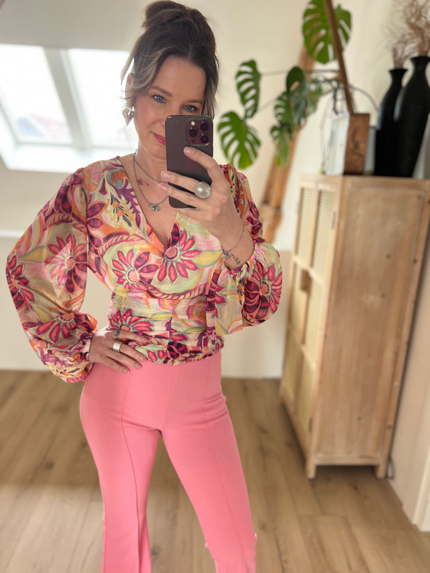 Blouse CY4823A Roze