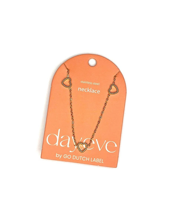 Ketting Hearts Necklace - 14K N4479-2 Day & Eve