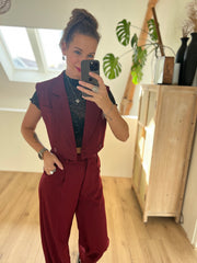 Gilet Vie V278 Bordeaux