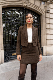 Jacket Tweed sparkle V324