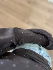 Top strass CY5358 bruin