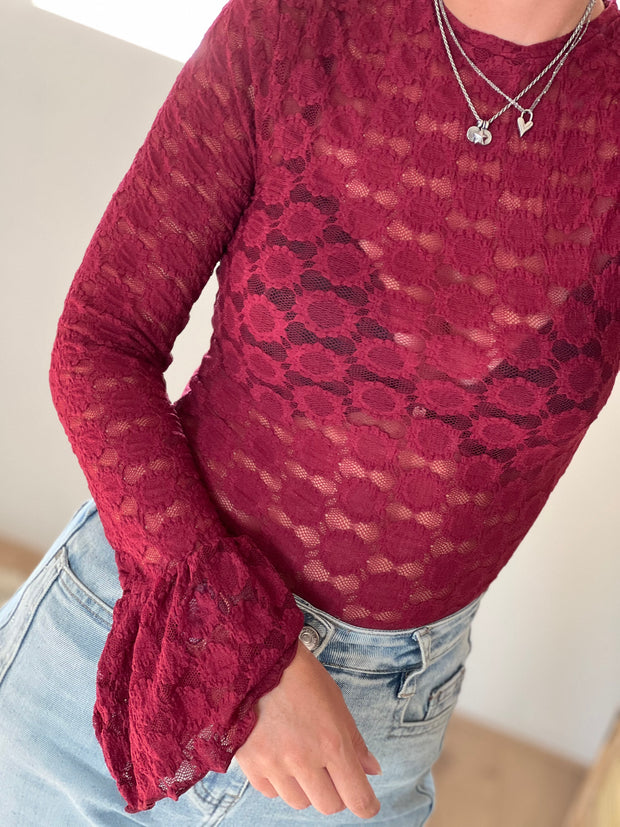 Top Lace 23448 Bordeaux