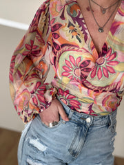 Blouse CY4823A Roze