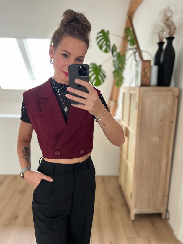 Gilet Vie V278 Bordeaux