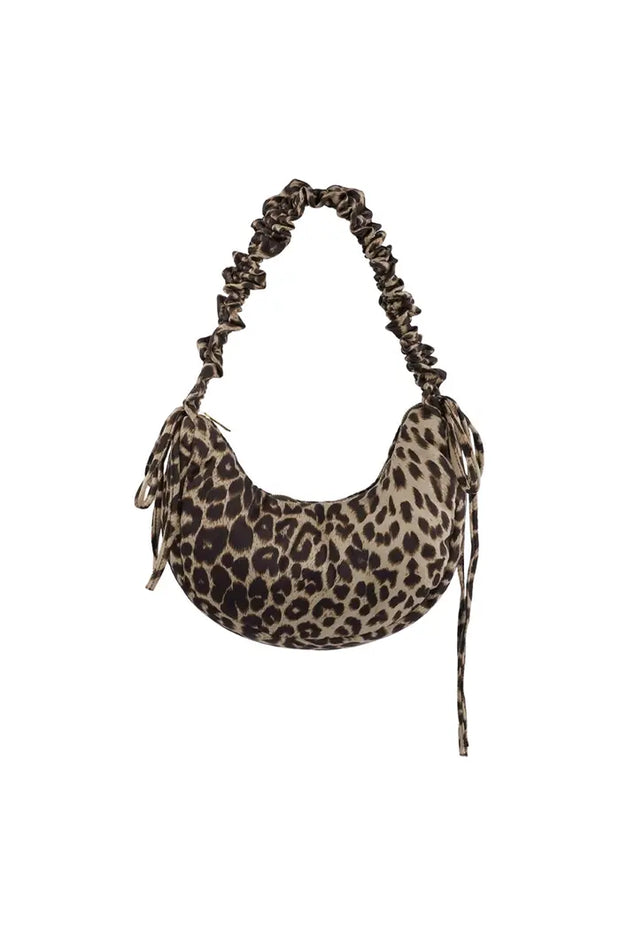 Knotty Circle Bag - Luipaard