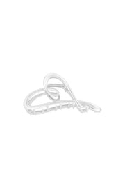 Sleek elegance haarclip - Zilver kleur Alluminium 3057