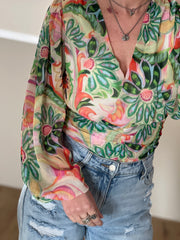 Blouse CY4823B Groen