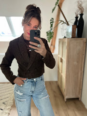 Jacket Tweed sparkle V324