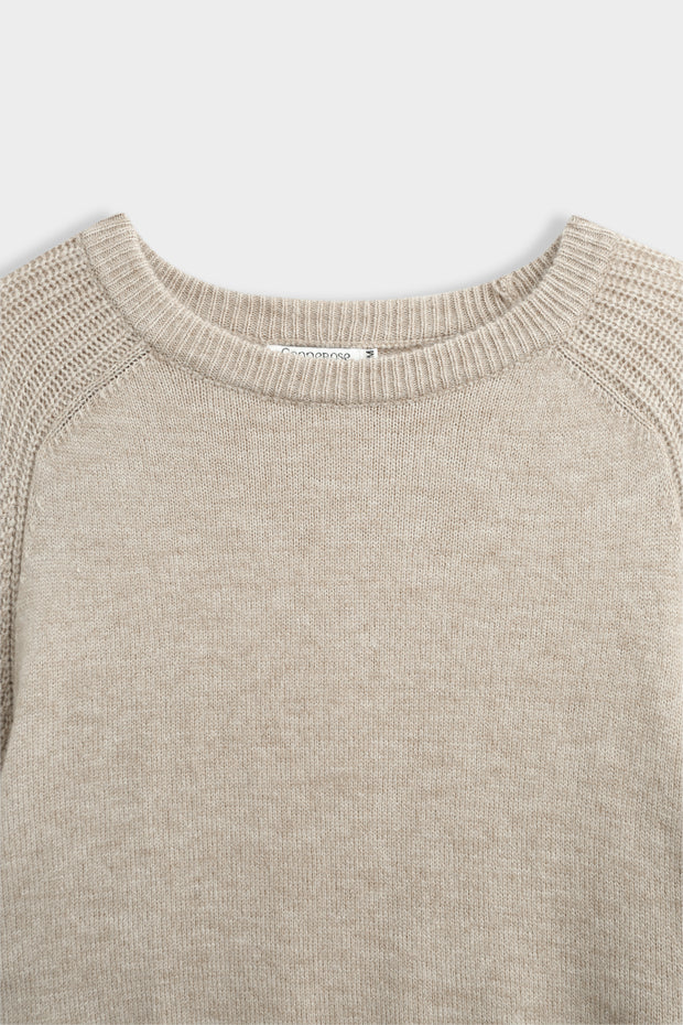 Trui LA2582 taupe