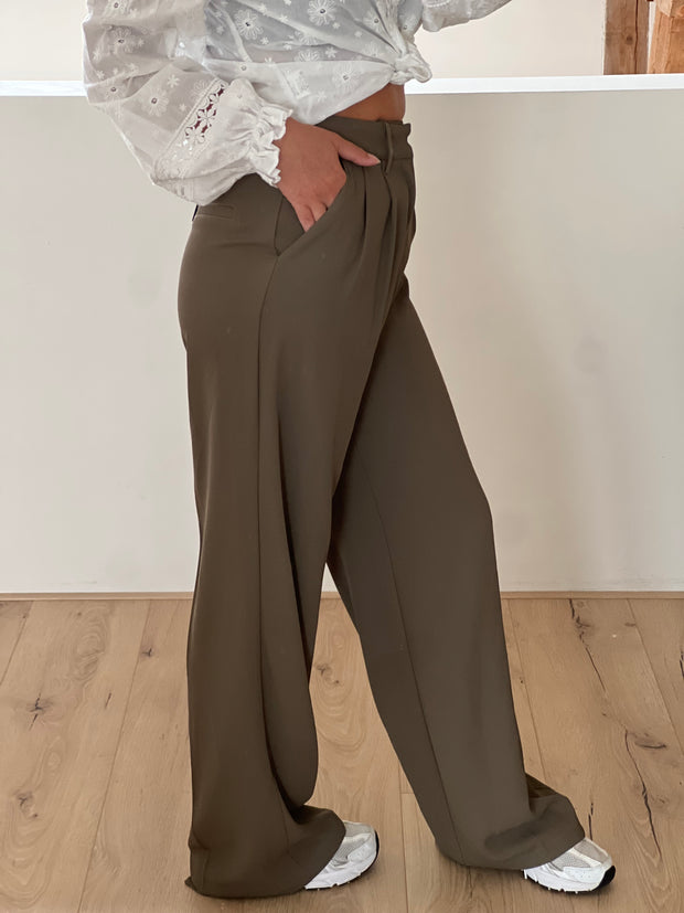 Pantalon Fedi Kaki groen 23717