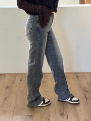 Jeans H876-3 Grijs Wide leg stretch