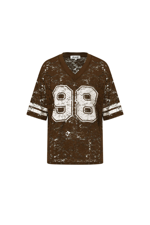 Shirt baseball lace Bruin