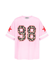 Sporty girl t-shirt- roze