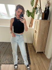 Cropped top Roxy 7595 Zwart