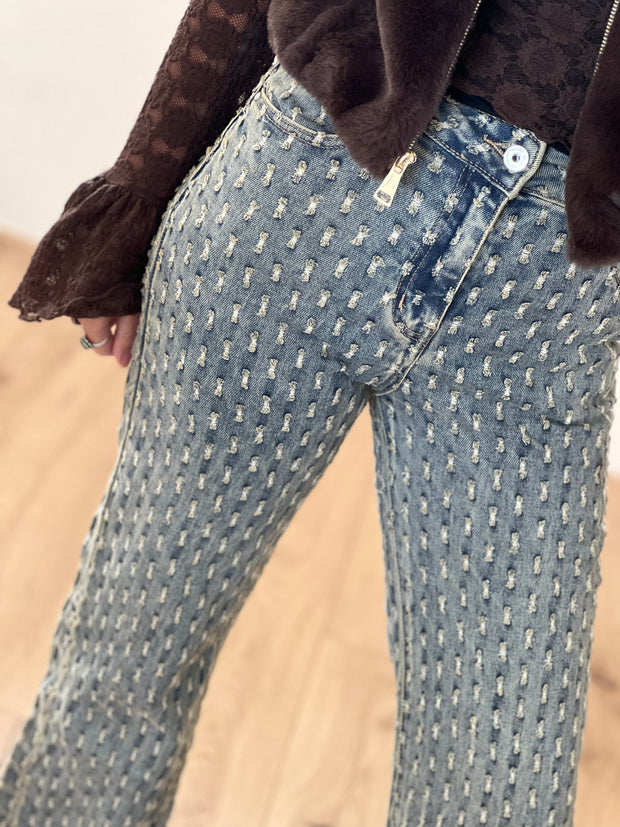 Jeans H655-7 Wide leg stretch