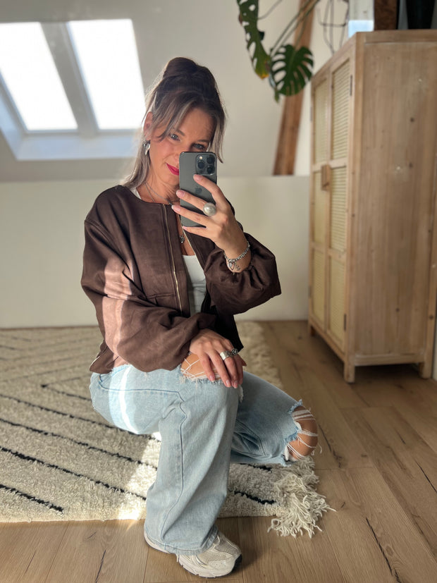Jacket 01232 Suedelook