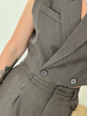 Gilet Vie V278 Bruin