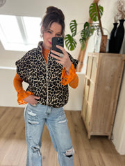 Bodywarmer jacket Leopard