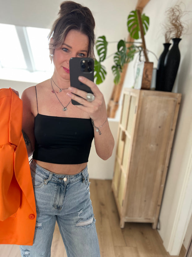Top bandeau 5009 Zwart