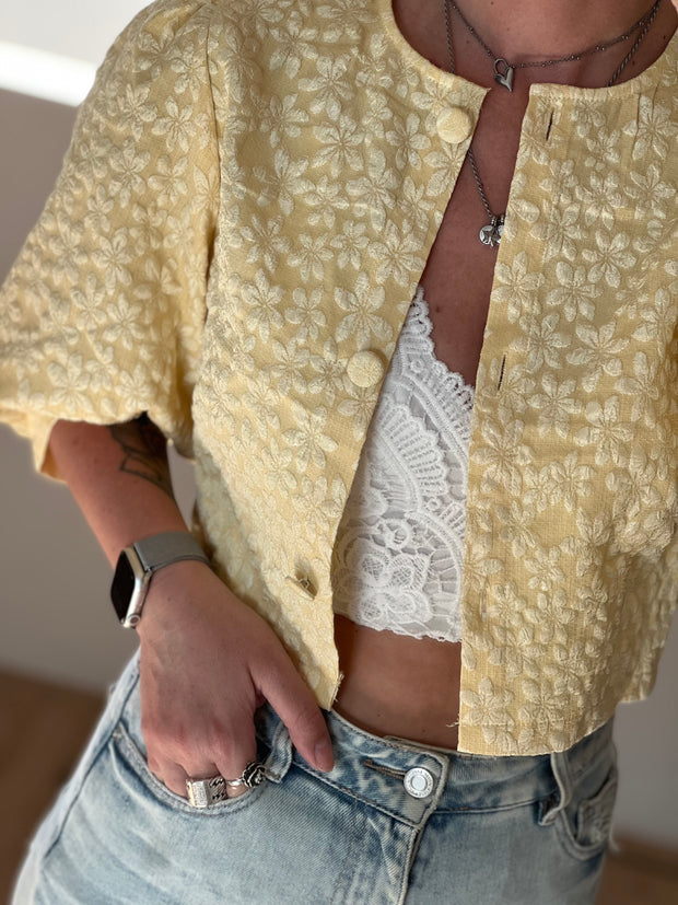 Top/jacket CY4960 geel