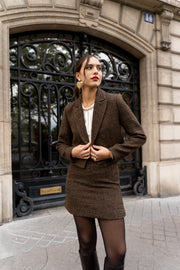 Jacket Tweed sparkle V324