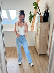 Jeans straight H878-6