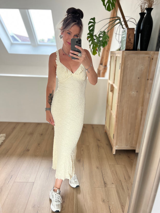 Dress Summer chic 15746 Ecru