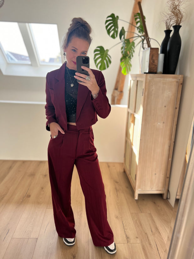 Pantalon Vie P952 Bordeaux